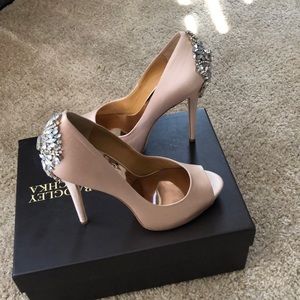 Pink Badgley Mischka heels